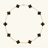 Clover 10 Motive Necklace