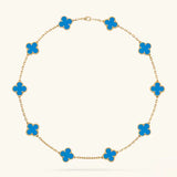 Clover 10 Motive Necklace